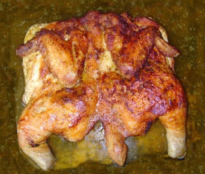 Цыпленок табака в духовке рецепт с фото