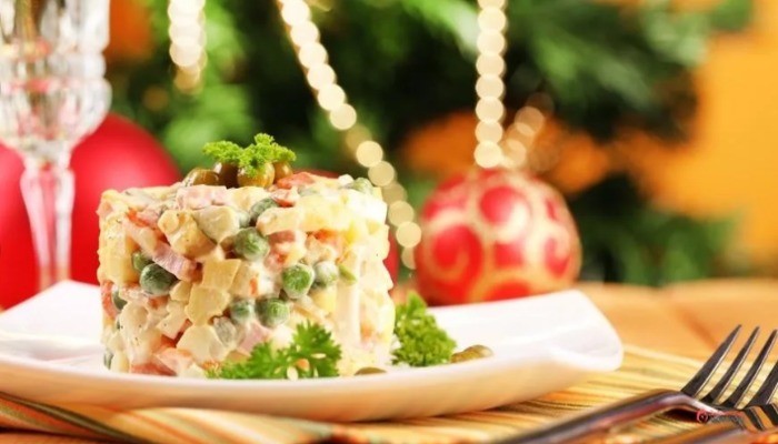 Салат «новогодние свечи» рецепт с фото, салат в бокале