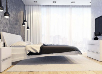 Спальня в стиле минимализм – фото, советы дизайнеров