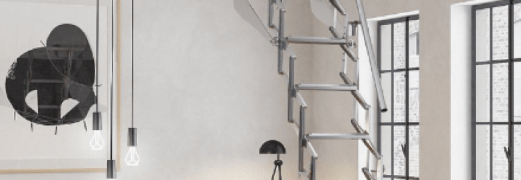 Чердачные лестницы: виды конструкций и их возможности (фото, видео)