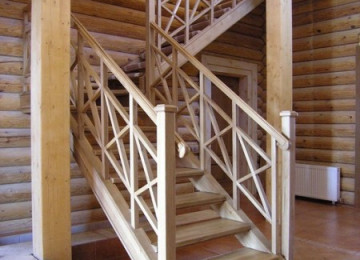 Элементы лестниц из дерева, их особенности и назначение