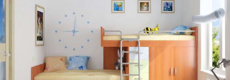 Какую отделку стен сделать в детской, ремонт квартир