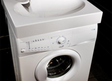 Комплект – стиральная машина с раковиной