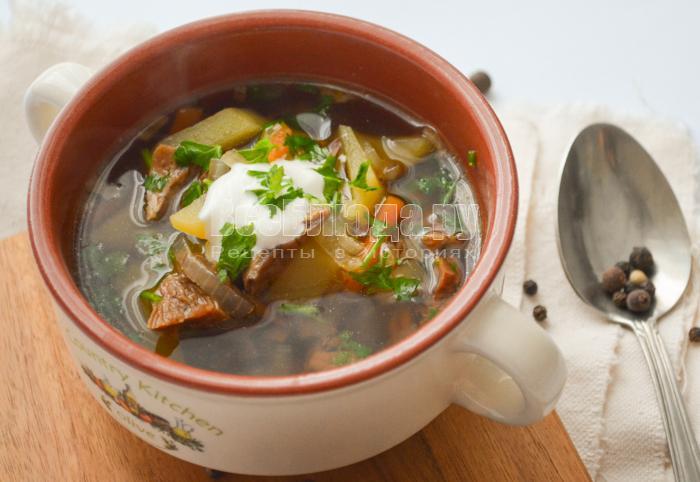 Как приготовить суп с грибами и мясом: рецепты из сушеных и свежих грибов