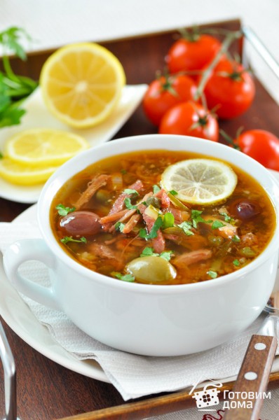 Мясной суп-солянка с грибами: рецепты вкусных блюд