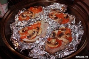 Мясо с грибами в духовке в фольге: как приготовить вкусное блюдо