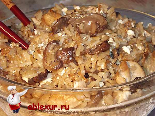 Опята с рисом: фото и рецепты приготовления грибов