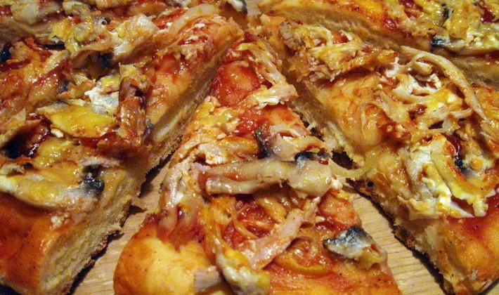 Пицца с курицей и грибами: фото, пошаговые рецепты, как приготовить вкусные домашние блюда