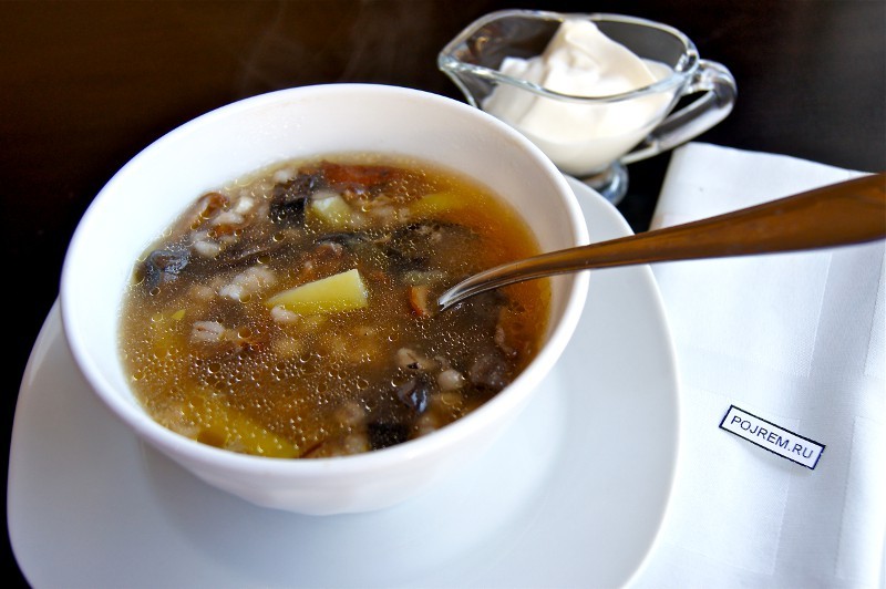 Суп из белых грибов с картошкой: рецепты приготовления из сухих и свежих