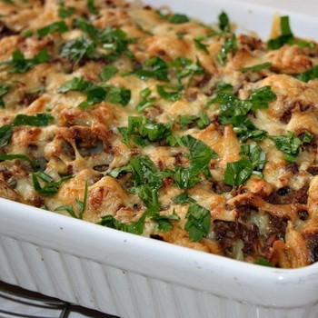 Запеканки с мясом и грибами в духовке: рецепты картофельных запеканок и блюд с макаронами