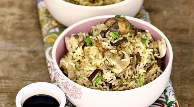 Белые грибы с рисом: рецепты для приготовления с фото