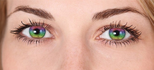 Цветные контактные линзы – все о зрении