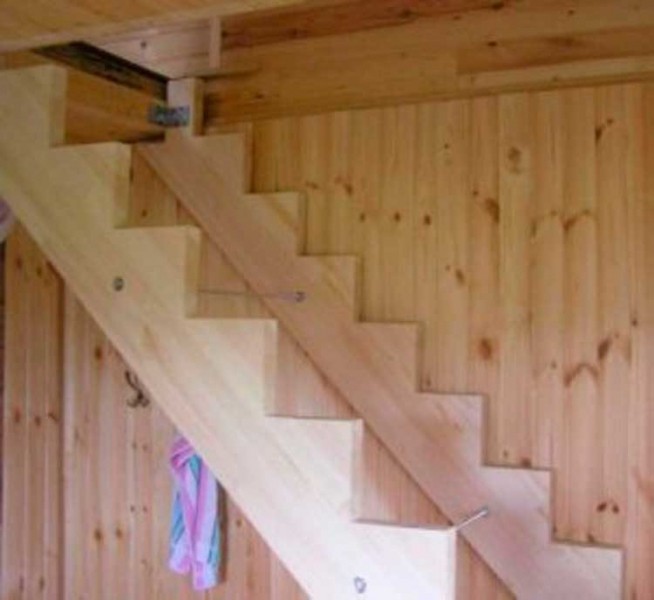 Деревянная лестница на второй этаж своими руками: как сделать и собрать