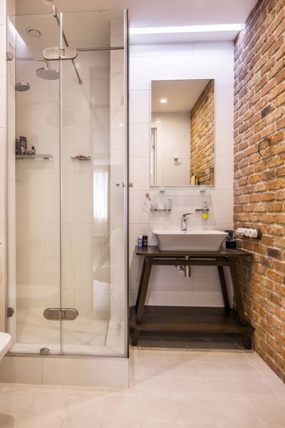 Душевая кабина как элемент дизайна ванной комнаты