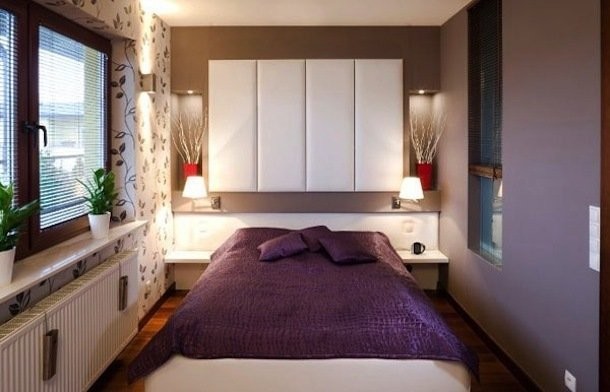 Интерьер и дизайн малогабаритной спальни: как расширить пространство