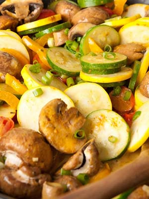 Кабачки с шампиньонами: фото, рецепты супов, салатов, овощного плова, тушеного рагу и других блюд