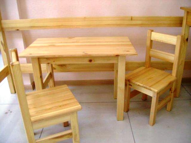 Качественные столы и стулья своими руками