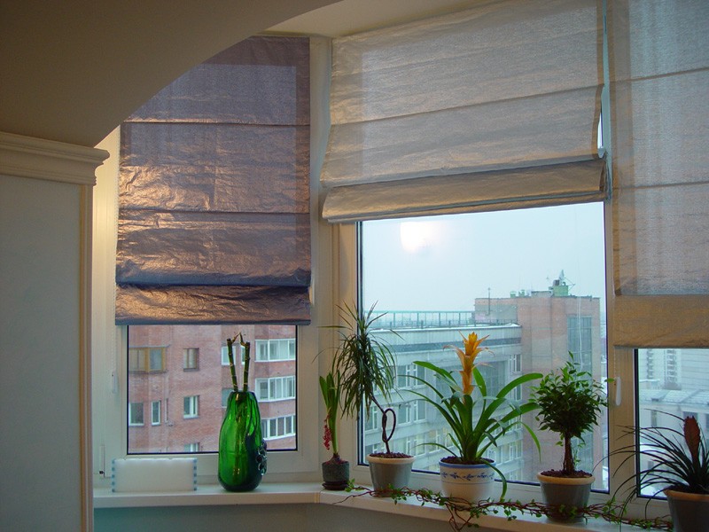 Как крепятся римские шторы на гардине на пластиковые окна: особенности и нюансы (фото и видео)