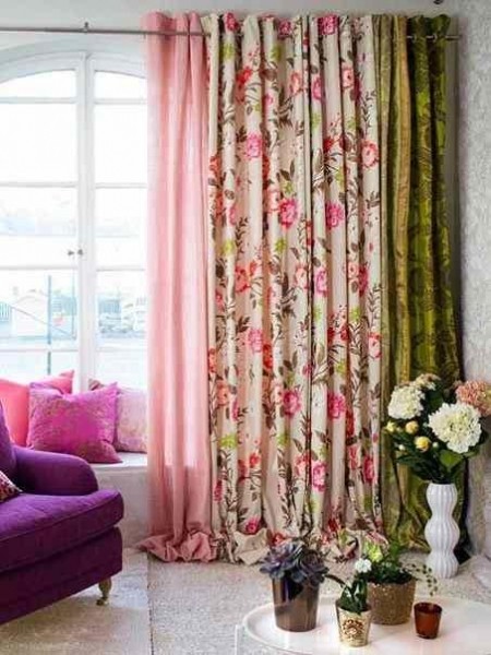 Как переделать старые шторы в новые декоры для интерьера дома