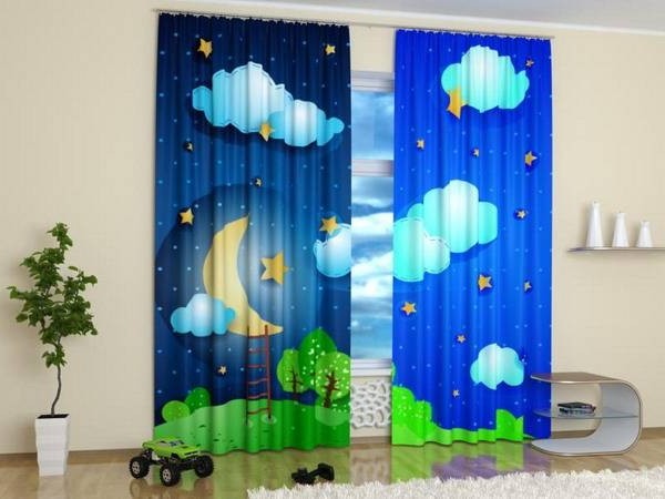 Как подобрать шторы для детской комнаты?