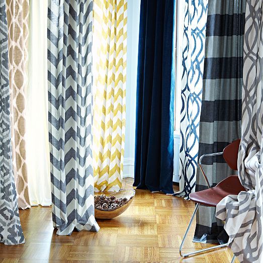 Как пошить идеальные шторы: выбираем ткань