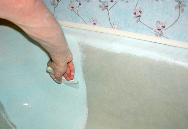 Как правильно красить ванну?
