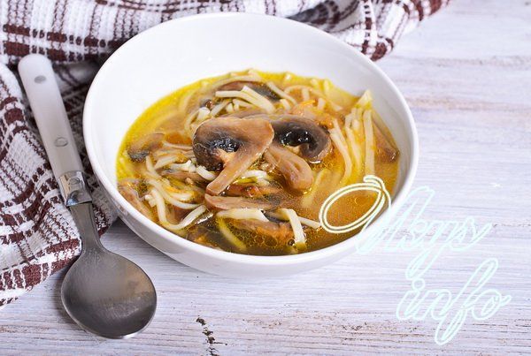 Как приготовить лапшу с белыми грибами: рецепт с фото, разнообразные способы варки супа