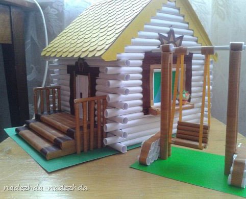 Как сделать деревянный дом