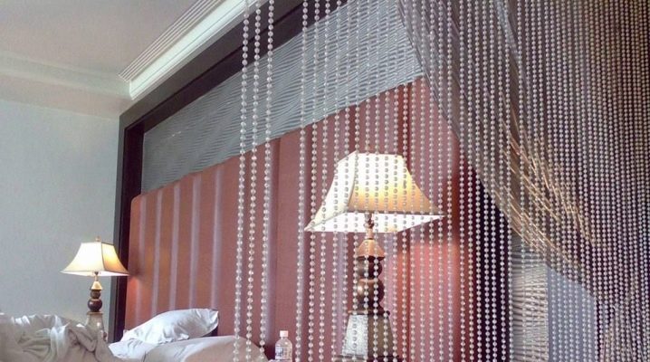 Как сделать шторы стеклярус с хрустальными бусинами?