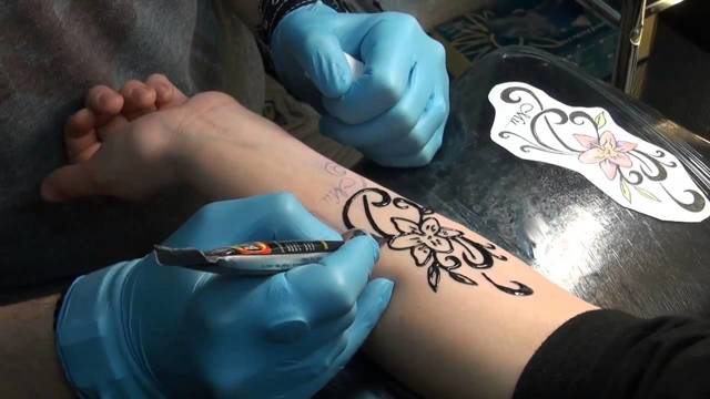 Как сделать временную татуировку в домашних условиях