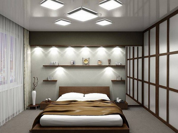Как украсить спальню: украшение светом, декоративное освещение