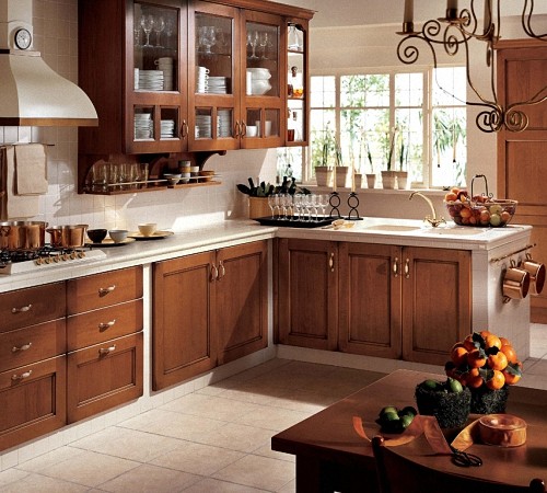 Кухня в деревенском стиле – дизайн, оформление, фото