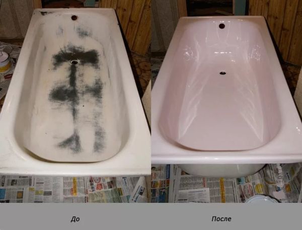 Обновление ванны акрилом