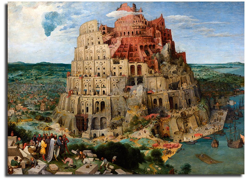 Описание картины питера брейгеля «вавилонская башня»