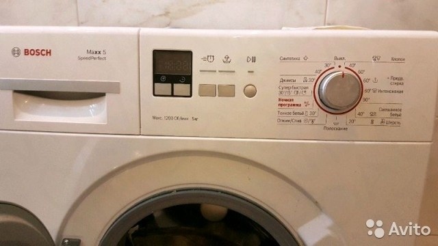 Ошибки и неисправности стиральных машин bosch