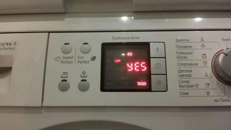 Ошибки и неисправности стиральных машин bosch