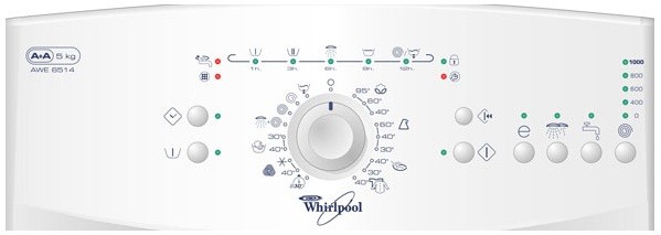 Ошибки и неисправности стиральных машин whirlpool