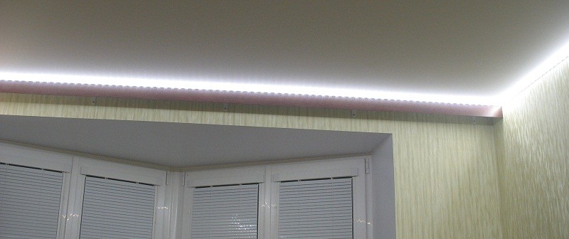Освещение комнаты и коридора светодиодной лентой