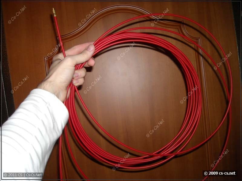 Протяжка для проводов и кабелей