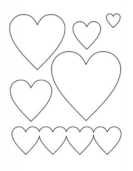 Шаблон сердца для вырезания из бумаги: что подарить на 14 февраля (+45 фото)