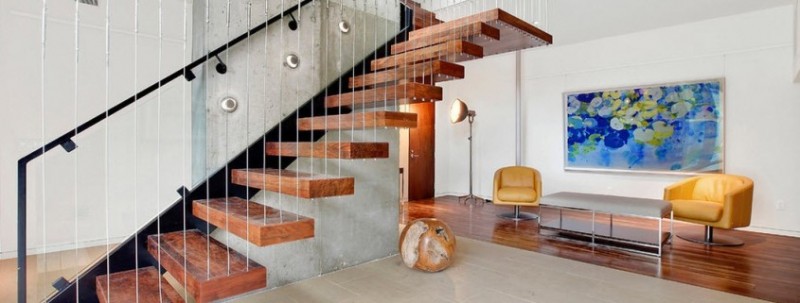 Стеклянные лестницы в дизайне современного дома