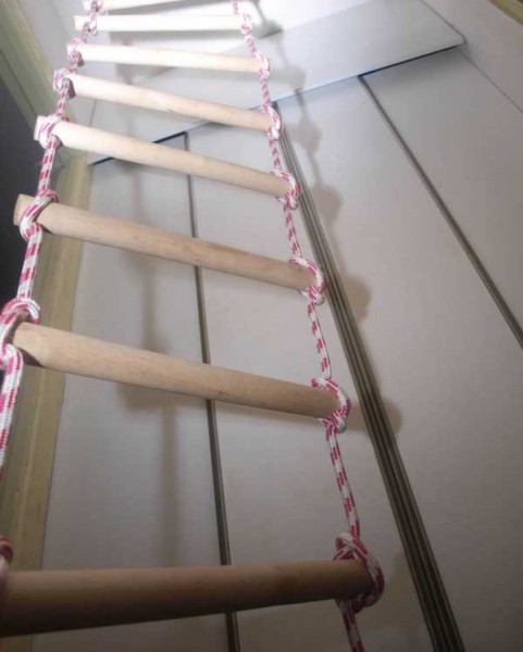 Веревочная лестница – удобство, простота и надежность