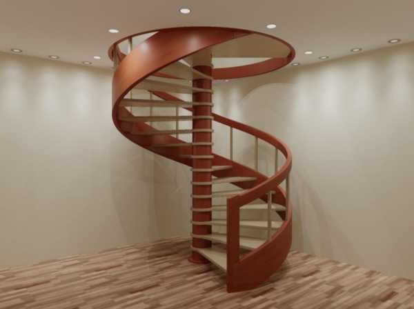 Винтовая лестница на второй этаж (круговая или круглая): особенности, размеры и установка
