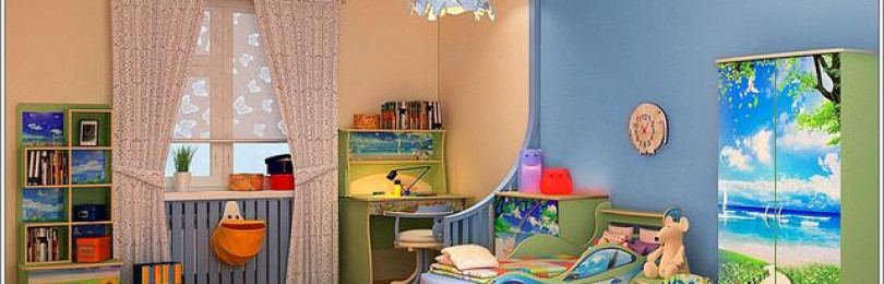 Варианты дизайна детской комнаты с балконом для детей младшего возраста и подростков: фото интерьера